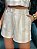 Shorts Feminino Alfaiataria Natural Listra Livia - Imagem 1