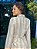 Blazer Cropped Feminino Alfaiataria Oversized Listra Natural - Imagem 5