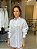 Camisa Feminina Oversized Algodão Egipcío Branco - Imagem 5
