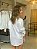 Camisa Feminina Oversized Algodão Egipcío Branco - Imagem 8