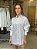 Camisa Feminina Oversized Algodão Egipcío Branco - Imagem 2