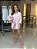 Camisa Feminina Oversized Algodão Egipcío Rosa Bebê - Imagem 5
