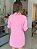 Camisa Feminina Tradicional Viscose Elastano Rosa Barbie - Imagem 6
