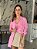 Camisa Feminina Tradicional Viscose Elastano Rosa Barbie - Imagem 3