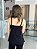 Blusa Feminina Alça Clássica Viscose Elastano Preto - Imagem 2