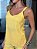 Blusa Feminina Alça Clássica Viscose Elastano Baunilha - Imagem 2