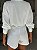 Camisa Feminina Oversized Crepe Acetinado Branco - Imagem 6