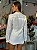 Camisa Feminina Zaya Linho 100% Clássica Bolso Branco - Imagem 5