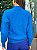 Blusa Feminina Tricô Desagulhado Gola Alta Azul Bic - Imagem 6