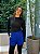Shorts Feminino Alfaiataria Livia Azul Bic - Imagem 2
