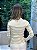 Blusa Feminina Tricô Canelado Listras Bege - Imagem 6