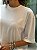 T-shirt Feminina Malha Oversized Aisha Branca - Imagem 7