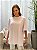 T-shirt Feminina Malha Oversized Aisha Branca - Imagem 3