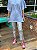 T-shirt Feminina Malha Oversized Aisha Mescla - Imagem 8