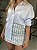 Saia Feminina Tweed Alfaiataria Forrada Branco e Preto - Imagem 3