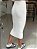 Saia Feminina Canelada Tricô Off-White - Imagem 5