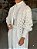 Sobretudo Feminino Tricô Mesclado Off-White - Imagem 4