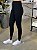 Calça Fusô Feminina Tricô Canelada Preto - Imagem 2