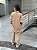 Camisa Feminina Oversized Veludo Camel - Imagem 7