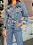 Macacão Feminino Jeans com Faixa Lavação Tradicional - Imagem 4