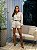 Camisa Feminina Oversized Veludo Branco - Imagem 2