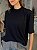 T-shirt Feminina Malha Oversized Aisha Preto - Imagem 4