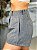 Shorts Feminino Alfaiataria Crepe Livia Grafite - Imagem 3
