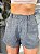 Shorts Feminino Alfaiataria Crepe Livia Grafite - Imagem 2