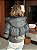 Jaqueta Feminina Puffer Capuz Preto - Imagem 6