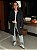 Casaco Feminino Trench Coat com Faixa Preto - Imagem 3