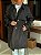 Casaco Feminino Trench Coat com Faixa Preto - Imagem 4