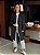 Casaco Feminino Trench Coat com Faixa Preto - Imagem 1