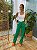 Pantalona Feminina Alfaiataria Malu Verde Bandeira - Imagem 1