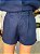 Shorts Feminino Alfaiataria Linho 100% Livia Azul Marinho - Imagem 2