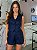 Colete Feminino Alfaiataria Linho 100% Azul Marinho - Imagem 1
