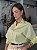 Camisa Feminina Oversized Tricoline Amarelo Manteiga - Imagem 3