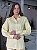 Camisa Feminina Oversized Tricoline Amarelo Manteiga - Imagem 9