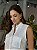 Camisa Feminina Vera Linho 100% Branco - Imagem 9