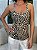 Regata Feminina Canelada Animal Print - Imagem 2