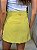 Shorts Saia Feminino Alfaiataria com Bolsos Amarelo Candy - Imagem 3