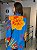 Camisa Feminina Oversized Viscose Estampa Floral - Imagem 7