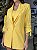 Maxi Blazer Feminino Alfaiataria Manga 7/8 Baunilha - Imagem 8