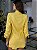 Maxi Blazer Feminino Alfaiataria Manga 7/8 Baunilha - Imagem 9