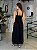 Vestido Feminino Midi Laise Bordada Alça Kate Preto - Imagem 9
