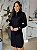 Maxi Camisa Feminina Tricoline Oversized Lorena Preto - Imagem 4