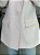 Maxi Blazer Feminino Alfaiataria Oversized América Rosa Chá - Imagem 5