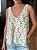 Blusa Feminina Tricô Rendada Natural - Imagem 2