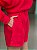 Shorts Feminino Alfaiataria Linho 100% Livia Vermelho - Imagem 5