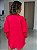 Camisa Feminina Oversized Linho 100% Vermelho - Imagem 6