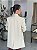 Maxi Blazer Feminino Alfaiataria Oversized Milão Amêndoa - Imagem 5